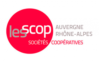 Logo de l'union régionale des scop et scic auvergne rhone-alpes