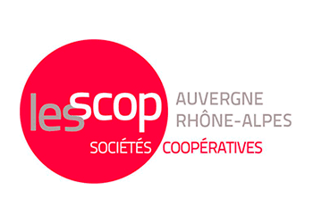 Logo de l'union régionale des scop et scic auvergne rhone-alpes