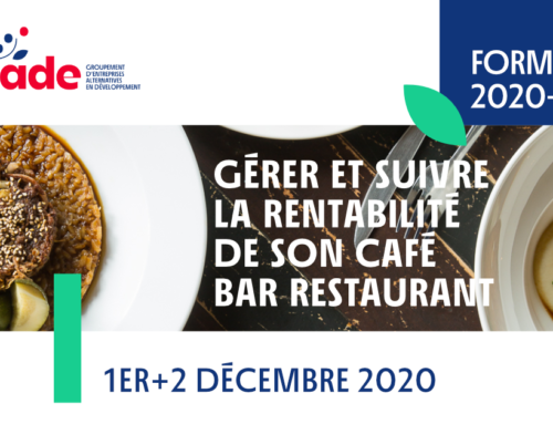 Formation “Gérer et suivre la rentabilité de son café bar restaurant”