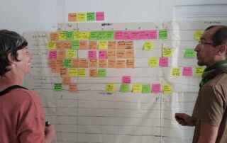 Anouk et Mathieu, les deux porteurs du projet du Baroscope