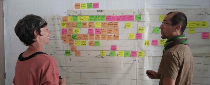 Anouk et Mathieu, les deux porteurs du projet du Baroscope