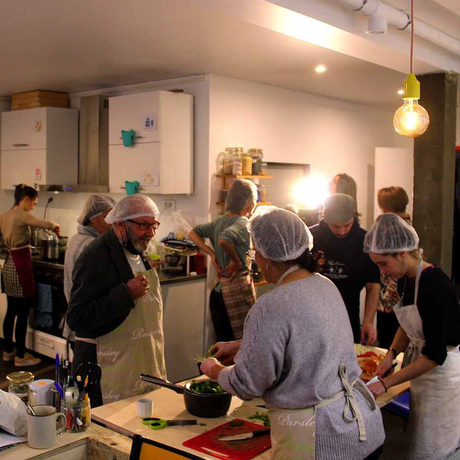 La Tablée, cantine solidaire accompagnée par le Grenade en 2024 dans le cadre d’un DLA.